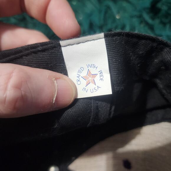 Vintage Alan Jackson Country Music Snapback Hat – Black & Purple Made in USA - Picture 5 of 6